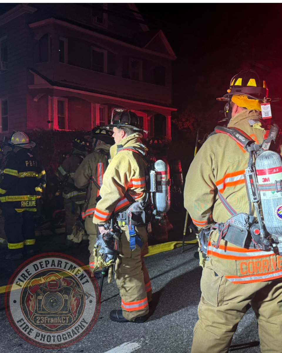 NEW LONDON, Conn. (July 15, 2026) — 23FrankCT was on scene as the New London Fire Department responded to a reported structure fire on Colman Street at approximately 10:27 p.m. Arriving crews encountered heavy fire conditions and quickly initiated an aggressive fire attack.
Due to the volume of fire, a second alarm was transmitted, bringing additional personnel to the scene, including off-duty New London firefighters and several mutual aid departments.
Firefighters successfully contained the fire to the primary structure, preventing the flames from extending to neighboring buildings despite significant damage to the home.
Two occupants were transported to a local hospital with minor injuries. Four residents were displaced as a result of the fire.
No firefighters were injured during suppression operations.
The cause of the fire remains under investigation by the New London Fire Investigation Team. NEW LONDON, Conn. (July 15, 2026) — 23FrankCT was on scene as the New London Fire Department responded to a reported structure fire on Colman Street at approximately 10:27 p.m. Arriving crews encountered heavy fire conditions and quickly initiated an aggressive fire attack.
Due to the volume of fire, a second alarm was transmitted, bringing additional personnel to the scene, including off-duty New London firefighters and several mutual aid departments.
Firefighters successfully contained the fire to the primary structure, preventing the flames from extending to neighboring buildings despite significant damage to the home.
Two occupants were transported to a local hospital with minor injuries. Four residents were displaced as a result of the fire.
No firefighters were injured during suppression operations.
The cause of the fire remains under investigation by the New London Fire Investigation Team.