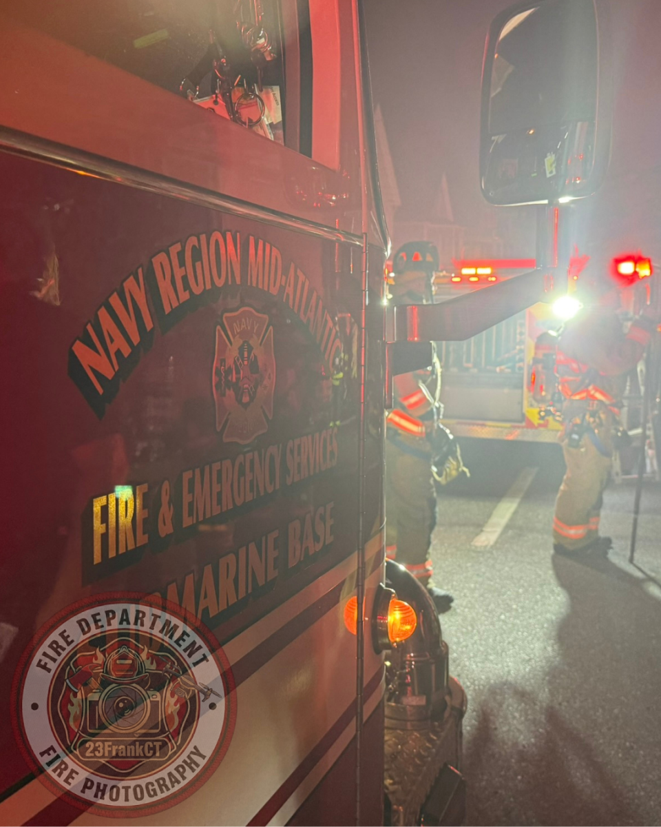 NEW LONDON, Conn. (July 15, 2026) — 23FrankCT was on scene as the New London Fire Department responded to a reported structure fire on Colman Street at approximately 10:27 p.m. Arriving crews encountered heavy fire conditions and quickly initiated an aggressive fire attack.
Due to the volume of fire, a second alarm was transmitted, bringing additional personnel to the scene, including off-duty New London firefighters and several mutual aid departments.
Firefighters successfully contained the fire to the primary structure, preventing the flames from extending to neighboring buildings despite significant damage to the home.
Two occupants were transported to a local hospital with minor injuries. Four residents were displaced as a result of the fire.
No firefighters were injured during suppression operations.
The cause of the fire remains under investigation by the New London Fire Investigation Team. NEW LONDON, Conn. (July 15, 2026) — 23FrankCT was on scene as the New London Fire Department responded to a reported structure fire on Colman Street at approximately 10:27 p.m. Arriving crews encountered heavy fire conditions and quickly initiated an aggressive fire attack.
Due to the volume of fire, a second alarm was transmitted, bringing additional personnel to the scene, including off-duty New London firefighters and several mutual aid departments.
Firefighters successfully contained the fire to the primary structure, preventing the flames from extending to neighboring buildings despite significant damage to the home.
Two occupants were transported to a local hospital with minor injuries. Four residents were displaced as a result of the fire.
No firefighters were injured during suppression operations.
The cause of the fire remains under investigation by the New London Fire Investigation Team.