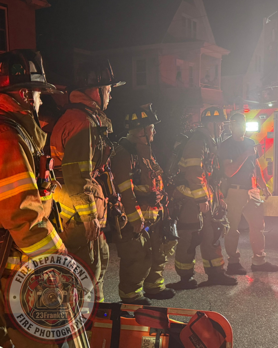 NEW LONDON, Conn. (July 15, 2026) — 23FrankCT was on scene as the New London Fire Department responded to a reported structure fire on Colman Street at approximately 10:27 p.m. Arriving crews encountered heavy fire conditions and quickly initiated an aggressive fire attack.
Due to the volume of fire, a second alarm was transmitted, bringing additional personnel to the scene, including off-duty New London firefighters and several mutual aid departments.
Firefighters successfully contained the fire to the primary structure, preventing the flames from extending to neighboring buildings despite significant damage to the home.
Two occupants were transported to a local hospital with minor injuries. Four residents were displaced as a result of the fire.
No firefighters were injured during suppression operations.
The cause of the fire remains under investigation by the New London Fire Investigation Team. NEW LONDON, Conn. (July 15, 2026) — 23FrankCT was on scene as the New London Fire Department responded to a reported structure fire on Colman Street at approximately 10:27 p.m. Arriving crews encountered heavy fire conditions and quickly initiated an aggressive fire attack.
Due to the volume of fire, a second alarm was transmitted, bringing additional personnel to the scene, including off-duty New London firefighters and several mutual aid departments.
Firefighters successfully contained the fire to the primary structure, preventing the flames from extending to neighboring buildings despite significant damage to the home.
Two occupants were transported to a local hospital with minor injuries. Four residents were displaced as a result of the fire.
No firefighters were injured during suppression operations.
The cause of the fire remains under investigation by the New London Fire Investigation Team.