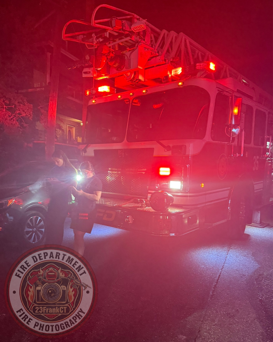 NEW LONDON, Conn. (July 15, 2026) — 23FrankCT was on scene as the New London Fire Department responded to a reported structure fire on Colman Street at approximately 10:27 p.m. Arriving crews encountered heavy fire conditions and quickly initiated an aggressive fire attack.
Due to the volume of fire, a second alarm was transmitted, bringing additional personnel to the scene, including off-duty New London firefighters and several mutual aid departments.
Firefighters successfully contained the fire to the primary structure, preventing the flames from extending to neighboring buildings despite significant damage to the home.
Two occupants were transported to a local hospital with minor injuries. Four residents were displaced as a result of the fire.
No firefighters were injured during suppression operations.
The cause of the fire remains under investigation by the New London Fire Investigation Team. NEW LONDON, Conn. (July 15, 2026) — 23FrankCT was on scene as the New London Fire Department responded to a reported structure fire on Colman Street at approximately 10:27 p.m. Arriving crews encountered heavy fire conditions and quickly initiated an aggressive fire attack.
Due to the volume of fire, a second alarm was transmitted, bringing additional personnel to the scene, including off-duty New London firefighters and several mutual aid departments.
Firefighters successfully contained the fire to the primary structure, preventing the flames from extending to neighboring buildings despite significant damage to the home.
Two occupants were transported to a local hospital with minor injuries. Four residents were displaced as a result of the fire.
No firefighters were injured during suppression operations.
The cause of the fire remains under investigation by the New London Fire Investigation Team.