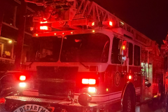 NEW LONDON, Conn. (July 15, 2026) — 23FrankCT was on scene as the New London Fire Department responded to a reported structure fire on Colman Street at approximately 10:27 p.m. Arriving crews encountered heavy fire conditions and quickly initiated an aggressive fire attack.
Due to the volume of fire, a second alarm was transmitted, bringing additional personnel to the scene, including off-duty New London firefighters and several mutual aid departments.
Firefighters successfully contained the fire to the primary structure, preventing the flames from extending to neighboring buildings despite significant damage to the home.
Two occupants were transported to a local hospital with minor injuries. Four residents were displaced as a result of the fire.
No firefighters were injured during suppression operations.
The cause of the fire remains under investigation by the New London Fire Investigation Team.