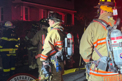 NEW LONDON, Conn. (July 15, 2026) — 23FrankCT was on scene as the New London Fire Department responded to a reported structure fire on Colman Street at approximately 10:27 p.m. Arriving crews encountered heavy fire conditions and quickly initiated an aggressive fire attack.
Due to the volume of fire, a second alarm was transmitted, bringing additional personnel to the scene, including off-duty New London firefighters and several mutual aid departments.
Firefighters successfully contained the fire to the primary structure, preventing the flames from extending to neighboring buildings despite significant damage to the home.
Two occupants were transported to a local hospital with minor injuries. Four residents were displaced as a result of the fire.
No firefighters were injured during suppression operations.
The cause of the fire remains under investigation by the New London Fire Investigation Team.