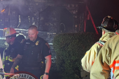 NEW LONDON, Conn. (July 15, 2026) — 23FrankCT was on scene as the New London Fire Department responded to a reported structure fire on Colman Street at approximately 10:27 p.m. Arriving crews encountered heavy fire conditions and quickly initiated an aggressive fire attack.
Due to the volume of fire, a second alarm was transmitted, bringing additional personnel to the scene, including off-duty New London firefighters and several mutual aid departments.
Firefighters successfully contained the fire to the primary structure, preventing the flames from extending to neighboring buildings despite significant damage to the home.
Two occupants were transported to a local hospital with minor injuries. Four residents were displaced as a result of the fire.
No firefighters were injured during suppression operations.
The cause of the fire remains under investigation by the New London Fire Investigation Team.