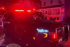 NEW LONDON, Conn. (July 15, 2026) — 23FrankCT was on scene as the New London Fire Department responded to a reported structure fire on Colman Street at approximately 10:27 p.m. Arriving crews encountered heavy fire conditions and quickly initiated an aggressive fire attack.
Due to the volume of fire, a second alarm was transmitted, bringing additional personnel to the scene, including off-duty New London firefighters and several mutual aid departments.
Firefighters successfully contained the fire to the primary structure, preventing the flames from extending to neighboring buildings despite significant damage to the home.
Two occupants were transported to a local hospital with minor injuries. Four residents were displaced as a result of the fire.
No firefighters were injured during suppression operations.
The cause of the fire remains under investigation by the New London Fire Investigation Team.