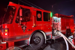 NEW LONDON, Conn. (July 15, 2026) — 23FrankCT was on scene as the New London Fire Department responded to a reported structure fire on Colman Street at approximately 10:27 p.m. Arriving crews encountered heavy fire conditions and quickly initiated an aggressive fire attack.
Due to the volume of fire, a second alarm was transmitted, bringing additional personnel to the scene, including off-duty New London firefighters and several mutual aid departments.
Firefighters successfully contained the fire to the primary structure, preventing the flames from extending to neighboring buildings despite significant damage to the home.
Two occupants were transported to a local hospital with minor injuries. Four residents were displaced as a result of the fire.
No firefighters were injured during suppression operations.
The cause of the fire remains under investigation by the New London Fire Investigation Team.