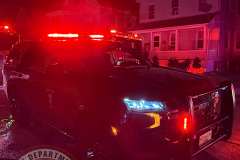 NEW LONDON, Conn. (July 15, 2026) — 23FrankCT was on scene as the New London Fire Department responded to a reported structure fire on Colman Street at approximately 10:27 p.m. Arriving crews encountered heavy fire conditions and quickly initiated an aggressive fire attack.
Due to the volume of fire, a second alarm was transmitted, bringing additional personnel to the scene, including off-duty New London firefighters and several mutual aid departments.
Firefighters successfully contained the fire to the primary structure, preventing the flames from extending to neighboring buildings despite significant damage to the home.
Two occupants were transported to a local hospital with minor injuries. Four residents were displaced as a result of the fire.
No firefighters were injured during suppression operations.
The cause of the fire remains under investigation by the New London Fire Investigation Team.